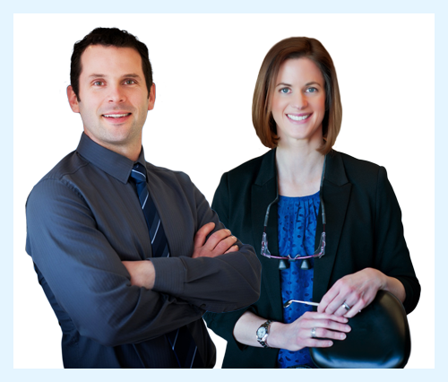 Dr. Derek Chase and Dr. Rebecca Butchart, Departure Bay Dental Clinic, Nanaimo